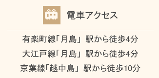 電車アクセス